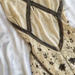 Gorgeous Ivory V Neck Beading Cross Back Vintage Prom Dress, DP2284