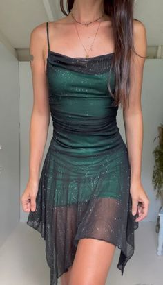 Black and Green Straps Sheath Cocktail Dress Homecoming Dress, DP2973