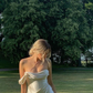 Ivory Off Shoulder Satin Long Prom Dress with Slit,DP1490