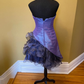 Vintage Sweatheart Strapless Elegant Purple Short Party Dress, DP2113