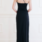 Classy Black Pary Dress One Shoulder Simple Evening Dress, DP2242