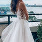 White sweetheart tulle lace long prom dress tulle formal dress,DS2130