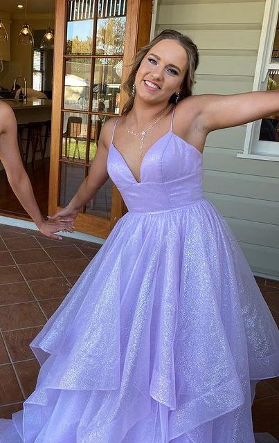 Sparkly Long Prom Dresses,Winter Formal Dresses,DS3285