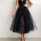 Tulle Long Prom Dress A Line Formal Dress,DS4327