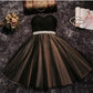Stylish Tulle Sweetheart Party Dress with Belt, Lovely Homecoming Dress,DS1131