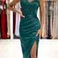 Classic One Shoulder Sheath Short Prom Dress Online,DS3238