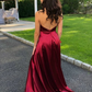 Sexy Prom Dress High Slit, Evening Dress, Special Occasion Dress, Formal Dress, Graduation School Party Gown,DS4622