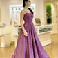 Shiny Purple Long Prom Dresses, Purple Long Formal Evening Dresses,DS1431