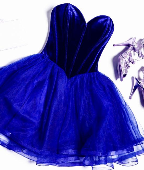 A line sweetheart neck tulle short prom dress, homecoming dress,DS1330