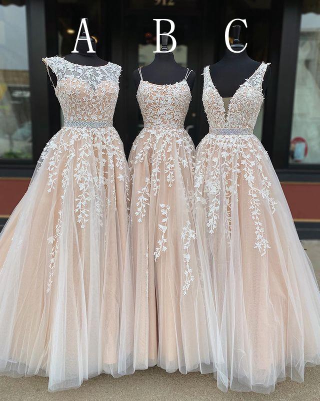 Long Prom Dresses with Applique and Beading,8th Graduation Dress School Dance Winter Formal Dress,DS0700
