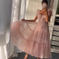 Tutu Maxi Dress/ Tulle Corset Prom Dress/Tulle Prom Dress/Photoshoot Dress for Plus Size/ /Extra Fluffy/ Wedding Bridal Dress/ Maternity,DS0567