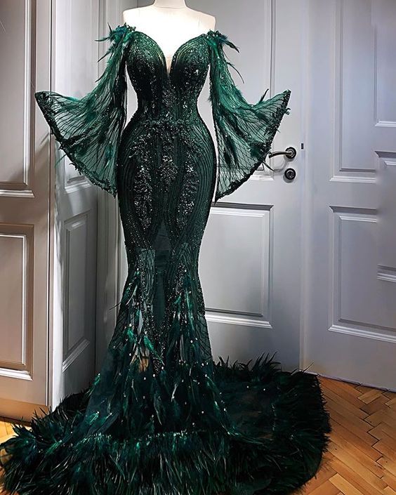 Mermaid Prom Dress,DS5107