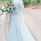 Bohemian Wedding Dress,Mermaid Wedding Dress,Off the shoulder Wedding Gown,DS3451