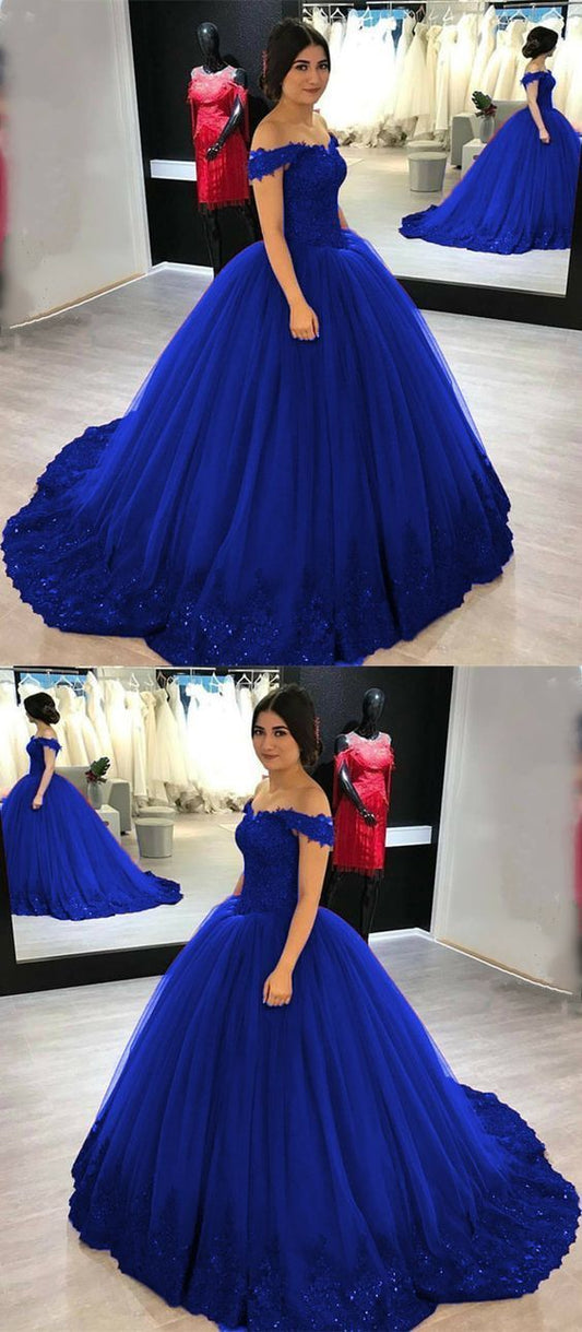 Princess Prom Dress, Sweet 16 Dress, Evening Gown,Graduation School Party Gown, Winter Formal Dress,DS4480