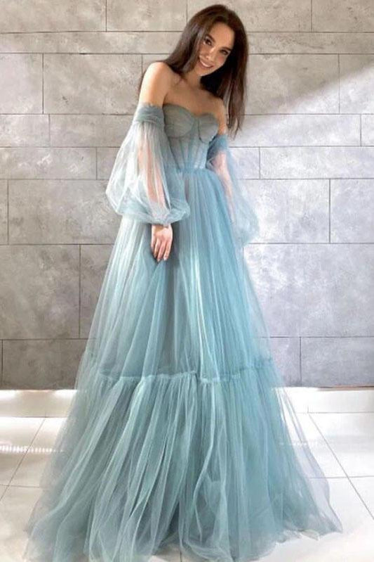 A Line Sweetheart Prom Dresses Elegant Formal Long Evening Gowns ,DS2698